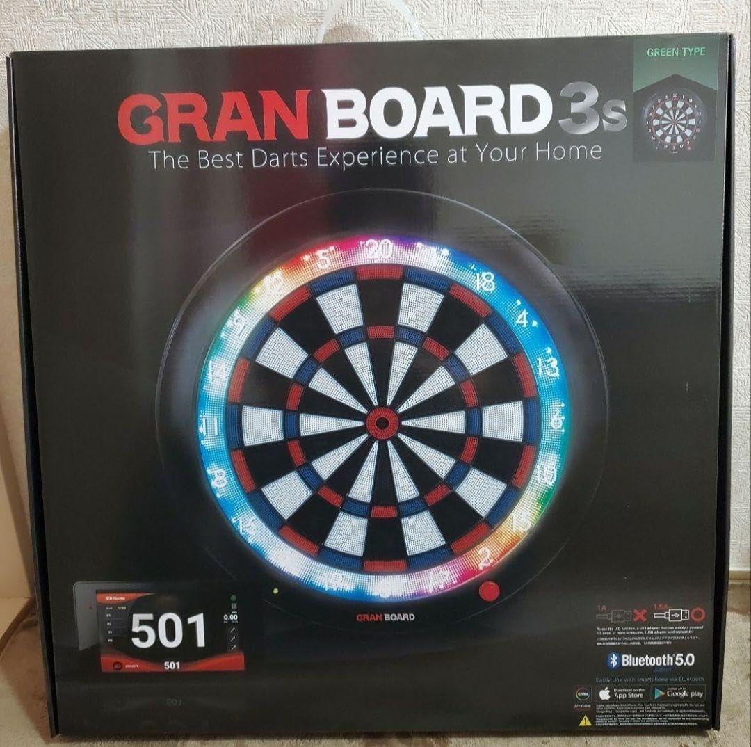 新品 GRAN BOARD 3s グランボード グリーン グランボード3s グリーン(GRANBOARD3s Green) | 電子ダーツ